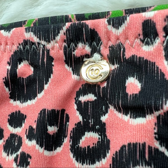 NEW DEREK LAM 10 Crosby bikini bottom Size XS U-wire Leopard design - Picture 10 of 14